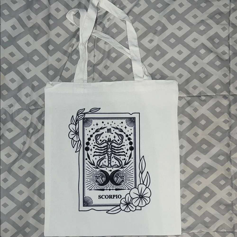 Zodiac Canvas Tote Bag